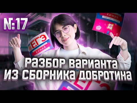 Видео: Разбор Варианта №17 из Сборника Добротина 2023 | Екатерина Строганова