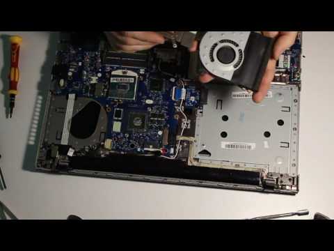 Видео: Чистка и замена термо пасты на примере Lenovo Z510