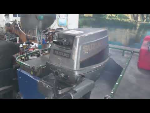 Видео: Сузуки-9.9/15, 2т. - полное ТО с тюнингом.