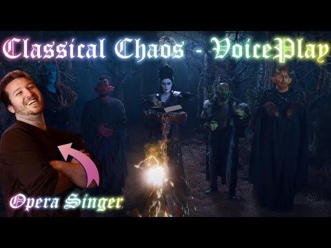 Видео: Оперная певица реагирует — Classical Chaos || VoicePlay (при участии Рэйчел Поттер)