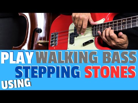 Видео: Простой подход к игре шагающих басовых партий (#51)
