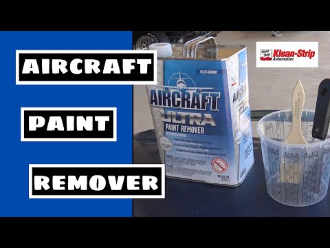 Видео: Средство для удаления краски Aircraft Ultra Paint Remover | Дверь VW Beetle