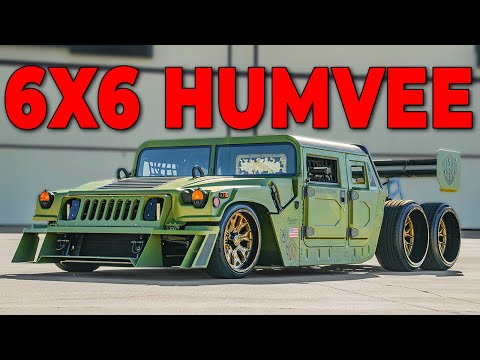 Видео: ПЕРВЫЙ в мире Humvee 6x6!!