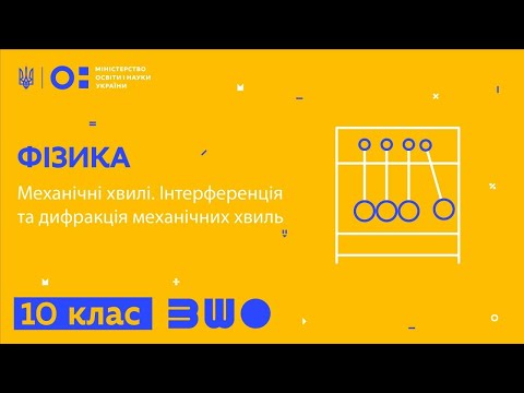 Видео: 10 клас. Фізика. Механічні хвилі. Інтерференція та дифракція механічних хвиль