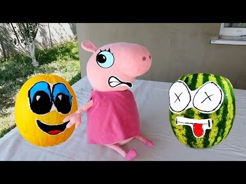 Видео: Фрукты в Арбузе. Микс-Желе. Кто выживет?