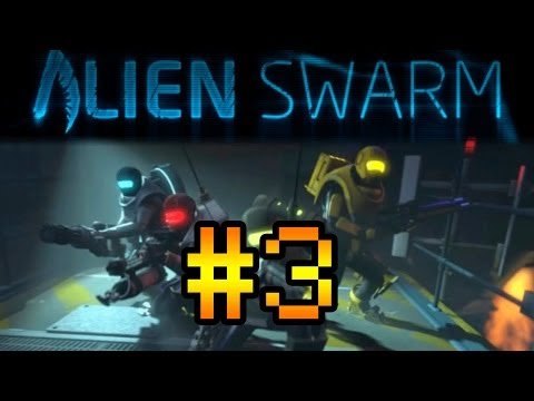 Видео: Кооперативное прохождение Alien Swarm #3 [Чужие и хедкрабы!]