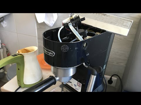 Видео: Ремонт кофеварки delonghi ec 685 не подаёт воду на рожок