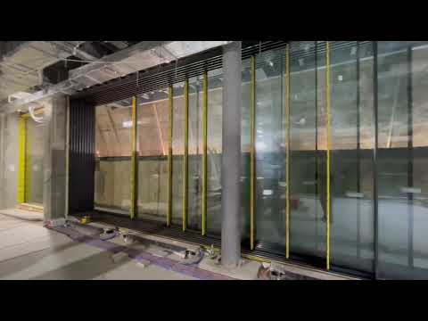 Видео: Раздвижная дверь Alumil S650