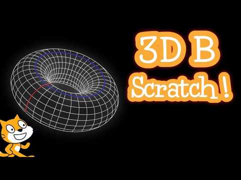 Видео: Как сделать 3D на scratch? Урок 1 - 3D точки