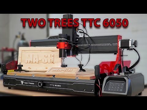 Видео: ЧПУ TwoTrees TTC 6050#twotrees #cncmachine #TTC6050 #woodworking #wood #cncrouter