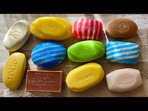 Видео: ASMR Soap cutting | Soap Carving|Резка мыла  | ASMR