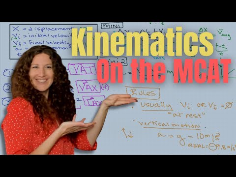 Видео: MCAT Physics: как использовать уравнения кинематики