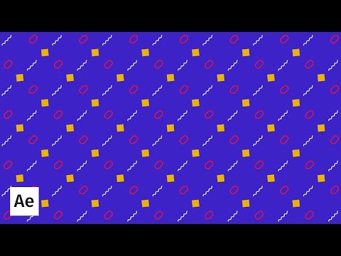 Видео: Создание анимированных луп паттернов в After Effects