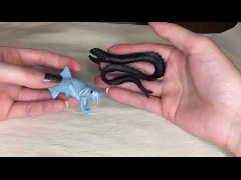 Видео: 21. Обзор набора фигурок Safari ltd глубоководные существа (2014, арт. 688104)