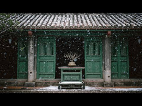Видео: Азиатский Чайный Ритуал | Безмятежные Кото и Эрху для Зимнего Расслабления и Фокуса