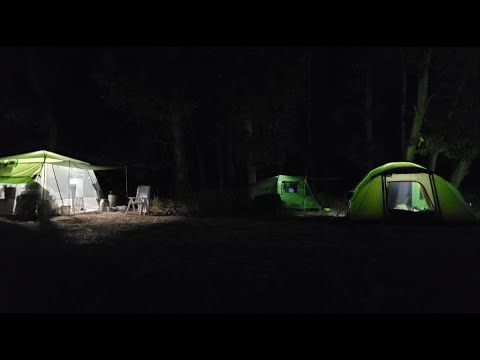 Видео: УГЛЯНСКОЕ - КЕМПИНГ с комфортом, установка лагеря. ПАЛАТКА - дом Evolution Crusoe Camp. Ахтуба 2022