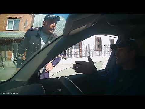 Видео: ИДПС Мишин принес извинения гражданину. 