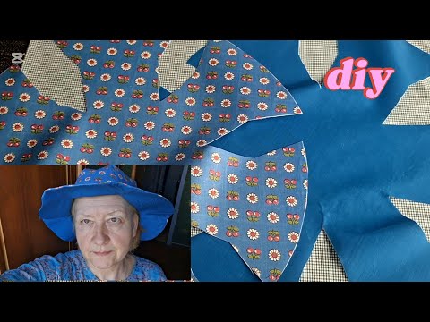 Видео: DIY Реально просто и быстро! Из одной детали шью летнюю шляпу