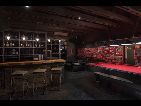 Видео: Мужская байкерская берлога, пространство мечты.