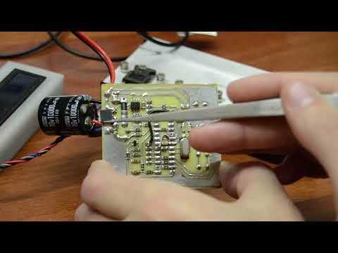 Видео: Прибор для испытания полевых транзисторов на максимальный ток железо