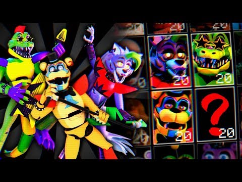 Видео: FNAF 9 ГЛЭМ РОК АНИМАТРОНИКИ в ИГРЕ !!! СКРИМЕР МОНТГОМЕРИ ФРЕДДИ и РОКСАНЫ из ФНАФ 9 !!!
