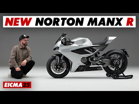 Видео: Новый Norton Manx R 2026 года представлен на выставке EICMA 2025: все, что вам нужно знать!