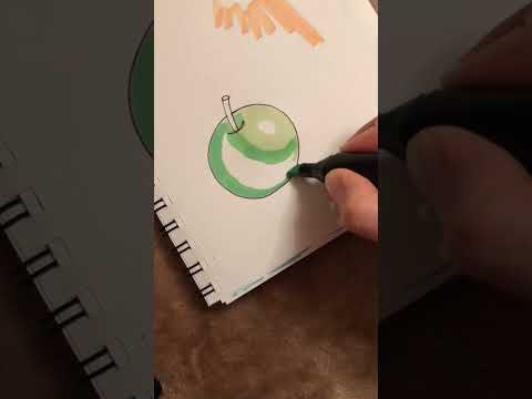 Видео: ОБЪЕМ МАРКЕРАМИ