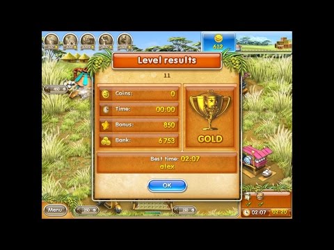 Видео: Farm Frenzy 3 only GOLD (level 11) playthrough Веселая ферма 3 (уровень 11) Золото