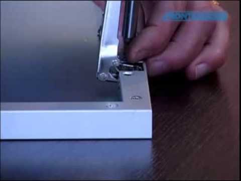 Видео: Изготовление алюминиевого рамочного фасада для мебели