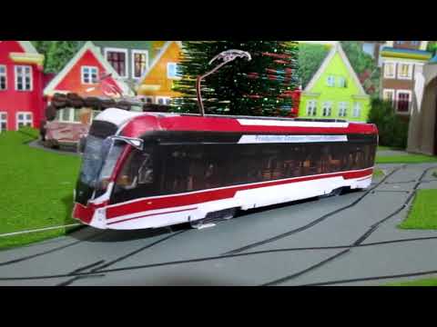 Видео: Бумажный трамвай 71-911 "Львенок"