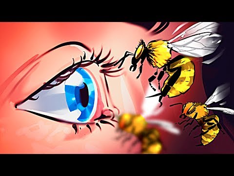 Видео: Как избежать атаки пчелиного роя