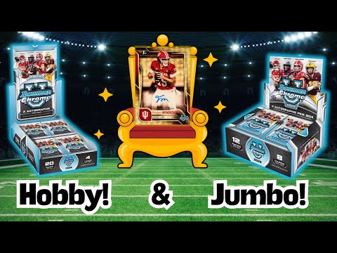 Видео: В ПОГОНЕ ЗА МЕНДОСОЙ!!! Открытие коробки и большого кубка Bowman Chrome U Football Hobby Box 2025!