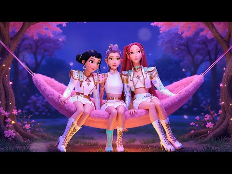 Видео: Спите спокойно и быстро с Huntrix — избавление от тревожности без отвлекающих факторов | Kpop Dem...