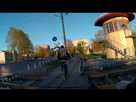 Видео: Digma DiCam 850. Испытание велопрогулкой.