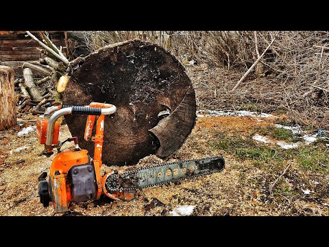 Видео: Бензопила Урал 2 Т Електрон & 69см!!!