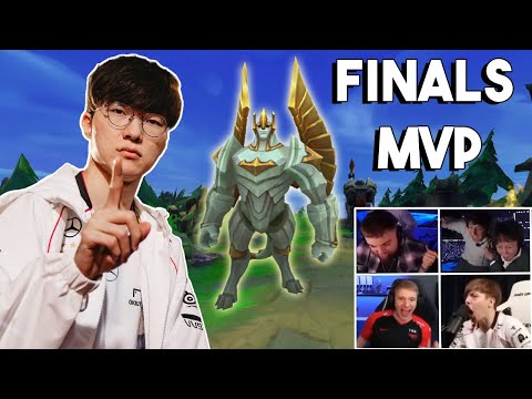 Видео: «Он неизбежен». Когда стримеры сошли с ума от того, что Faker принёс T1 к 5 Worlds Trophy #trowback