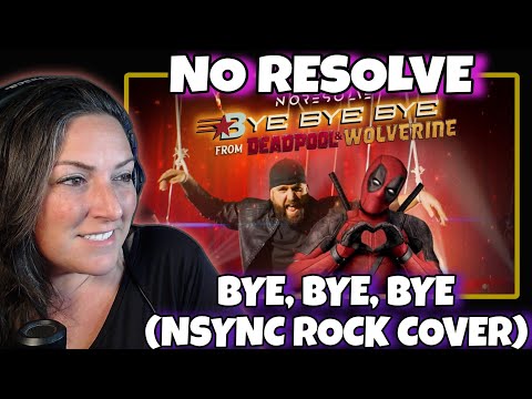 Видео: Первое прослушивание | BYE BYE BYE (кавер NSync ROCK от NO RESOLVE)