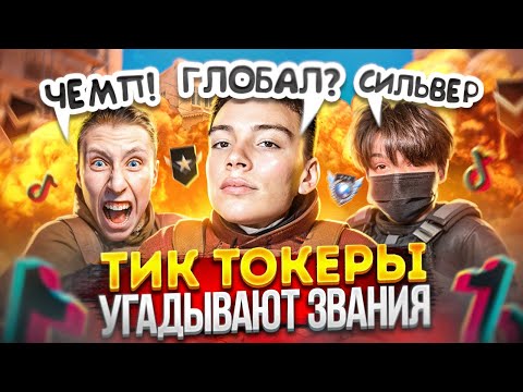 Видео: ТИКТОКЕРЫ УГАДЫВАЮТ ЗВАНИЯ ​⁠@Berserker_797 @DarkDuckgang @kasai_peek