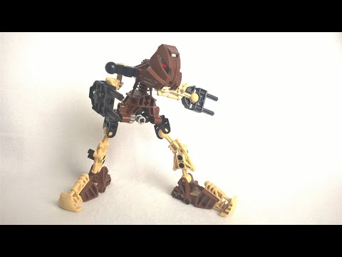 Видео: Лего Бионикл: Обзор набора Тоа Похату 8531 (2001) (Lego Bionicle Toa Pohatu set review)