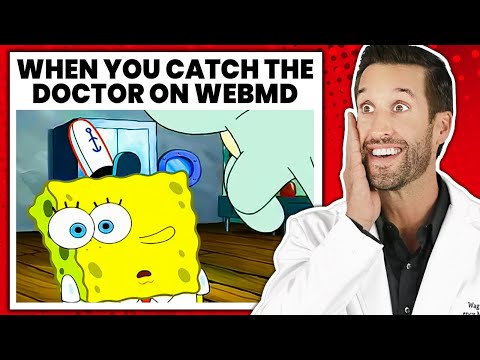 Видео: ВРАЧ смотрит на мультяшные медицинские мемы которые кажутся НЕЗАКОННЫМИ