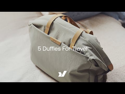 Видео: 5 дорожных сумок для путешествий: Bellroy Weekender, Peak Design Travel Duffel, Patagonia, Pakt &...