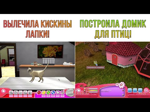 Видео: Игра о зверятах ЮНЫЙ ВЕТЕРИНАР | Кошки | Вольер для птиц #3