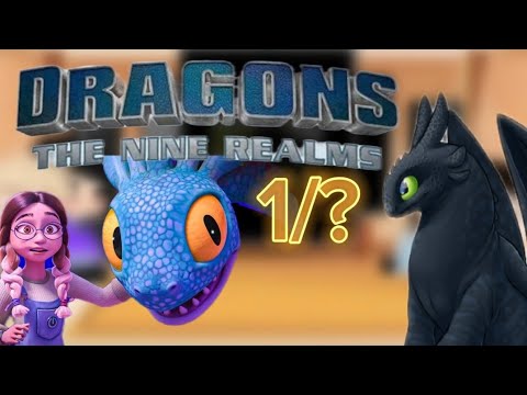 Видео: 2Х реакция "драконы 9 миров" на кпд//reaction "dragons of 9 worlds" to httyd