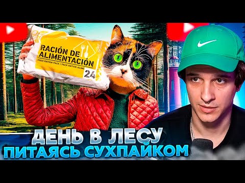 Видео: МЕЛЛШЕР СМОТРИТ: 1 ДЕНЬ В ЛЕСУ ПИТАЯСЬ СУХПАЙКОМ АРМИИ ИСПАНИИ | SlivkiShow