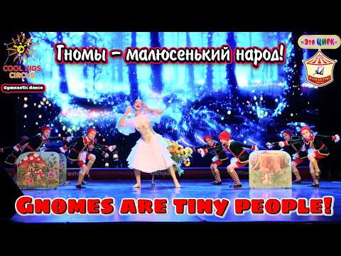 Видео: Гимнастический танец «Гномы - малюсенький народ!», детское цирковое шоу.