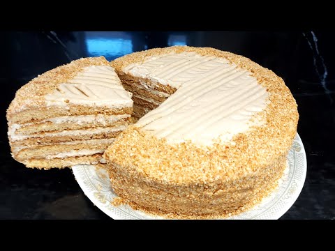 Видео: Духовкасыз торт/без миксера/НАСКОВОРОДЕ  #қазақшарецепттер