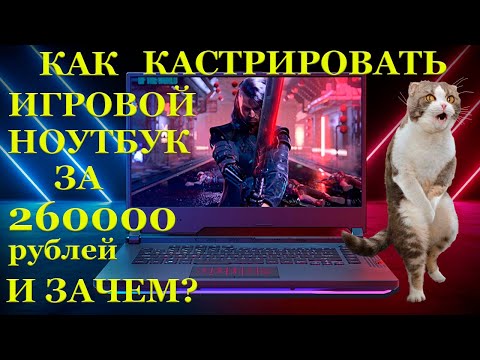 Видео: Как правильно кастрировать игровой ноутбук Asus Rog Strix G733Q, G533Q и что ожидает его владельцев