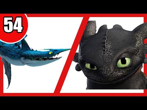 Видео: МОРСКОЙ ШОКЕР против НОЧНОЙ ФУРИИ. Какой дракон сильнее?