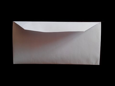 Видео: ✉️Простой конверт 📮 envelope origami