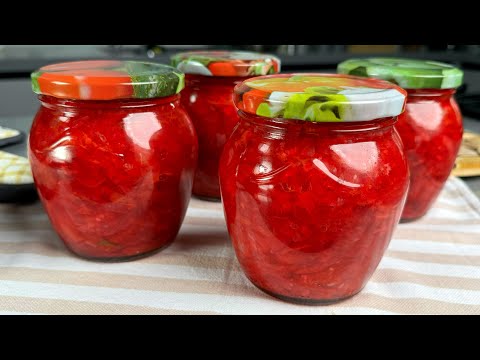 Видео: БОРЩ на зиму делаю только ТАК ! Самая ВКУСНАЯ заправка для борща на зиму ! Заготовка, рецепт простой